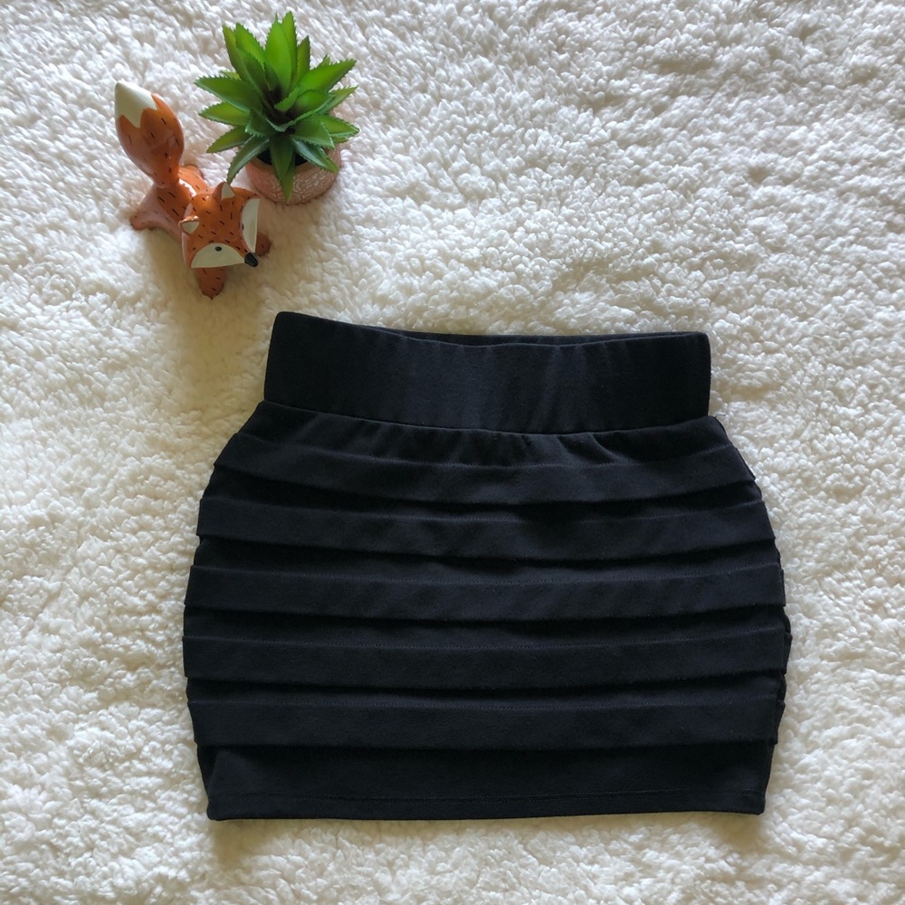 Black Mini Skirt